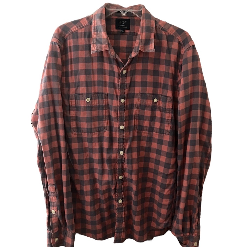 J Crew flannel shirt